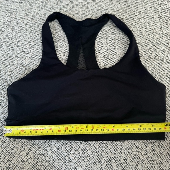 Lululemon Athletica Intimates Black Mesh Back Train Bra - Picture 8 of 11